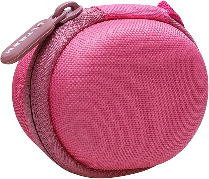 L LTGEM Pink Pulse Oximeter Case for Zacurate, Innovo, Vibeat, iHealth, Santamedical, Children Fingertip Pulse Oximeter Blood Oxygen Saturation Monitor (Case Only)