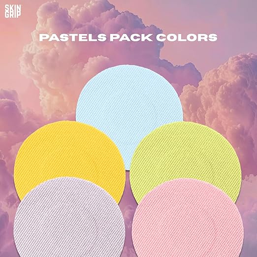 Skin Grip Freestyle Libre 3 Sensor Covers-Waterproof & Sweatproof Adhesive Patches for 10-15 Days (Not for Libre2), Pre-Cut CGM Sensors Cover, Compatible with Instinct Sensors- 20 Pack, Pastel Pack
