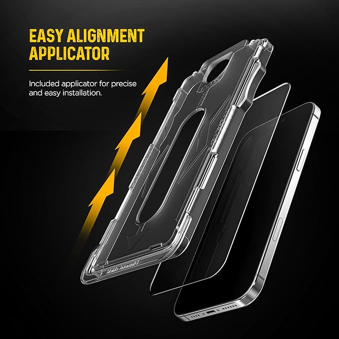 magglass® Privacy for iPhone 16E Tempered Glass Screen Protector (Includes Easy-applicator)