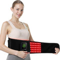 XASLA Red Light Therapy Belt, 660nm & 850nm Near Infrared Light Therapy for Body with Timer, 5000mAh Battery, Portable & Cordless, Red Light Therapy Wrap for Pain Relief, Improve Joint Inflammation