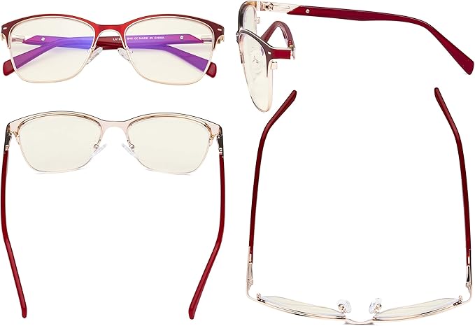 Eyekepper Ladies Blue Light Glasses - Digital Eyeglasses for Women Blocking Computer Screen UV Rays