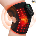 Red Light Therapy for Knee- Wirefree Rechargeable Controller, 660nm&850nm Red Light Therapy 5 Heating Modes Designed