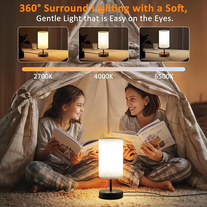 Light Therapy Lamp, 10000 Lux Natural Light Lamp Therapy Lamp with Remote Control, Sun Lamp 3 Color Temperature & 3 Brightness Level & Timer, Daylight Lamp for Home, Office
