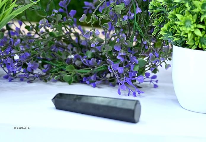 WholesaleGemShop 3 Inch Gemstones Obelisk Tower Jumbo Facet Aura Rock Crystal Natural Polished Earth Wand Spirit