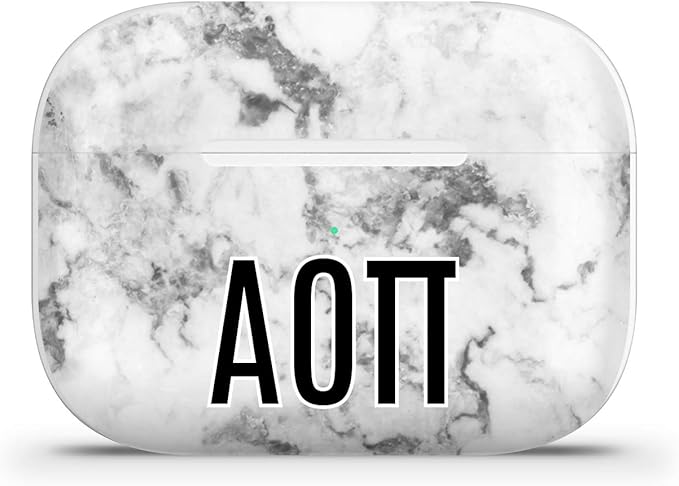 Apple AirPod Pro Skin 3M Custom Vinyl Wraps Decal Sticker Stylish Covers for Protection & Customization for 2019 Model A2190 - Alpha Omicron Pi