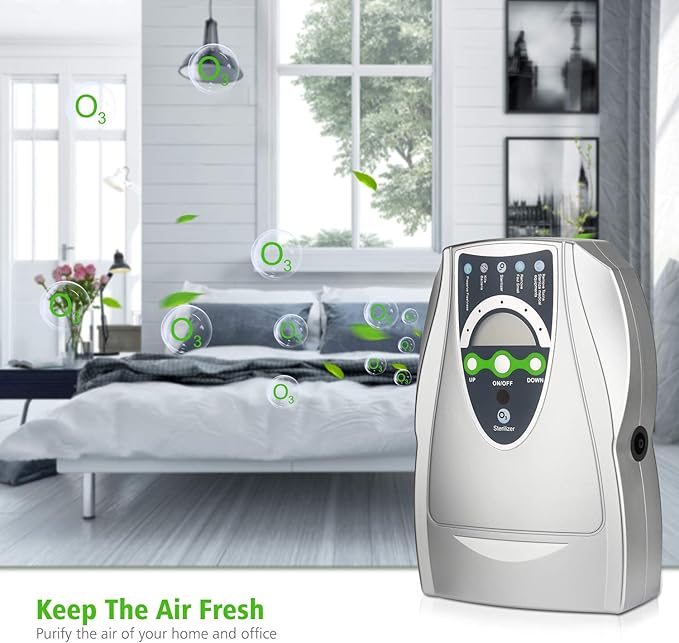 Ozone Machine Generator, Multipurpose Ozone Machine for Air, Water, Food, Home and Office Using
