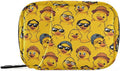 Yellow Duck Portable Pill Case Travel Pill Organizer Cute Cartoon Zipper Pill Box to Hold Vitamins Large Capacity Medicine Bag