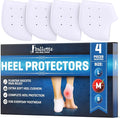 Ballotte Premium Silicone Heel Protectors for Shoes, Gel Heel Cups & Cushion Inserts for Women & Men, Cushioned Sole Cups for Plantar Fasciitis for Cracked Footbed Relief & Blister Prevention