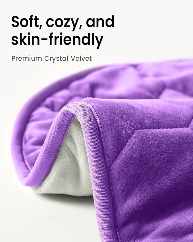 immtree Weighted Heating Pad for Deeper Pain Relief, 5lbs XXXL Size(29x24) with Fast Heat Technology, Heated Blankets for Adults, Relief for Back and Shoulder and Knee, Christmas Gifts for Women