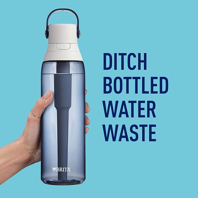 BRITA 36386 Premium Water Filter Bottles, 26oz, Night Sky (Pack of 6)