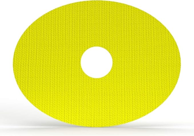 GrifGrips Oval CGM Adhesive Patches — CGM Covers Sensor Patch Overpatch Compatible for Libre 2/3, Guardian 4, Enlite Sensor - Original Adhesive Pack of 15 - Yellow