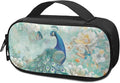 Peacock Flowers Insulin Pen Cooler Travel Case Easy to Use Glucose Meter and Diabetic Supplies Storage Carrying Bag for Needles,Insulin Cartridges,Tester Strips