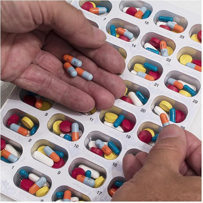 SureMed 31-Day Multi-Med Disposable Blister Card Refill with 26 Cards & 26 Blisters