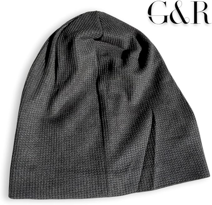Gracie & Roo EMF Protection Mens/Womens Hat Beanie, Radiation and Wi-Fi Shield, 100% Silver Lining