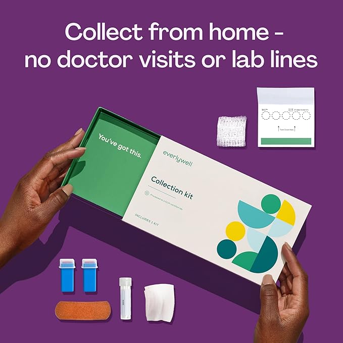 Everlywell At-Home Metabolism Test Collection Kit for Women and Men, Get Accurate Results at Home from a CLIA-Certified Lab Within Days, for Ages 18 Plus