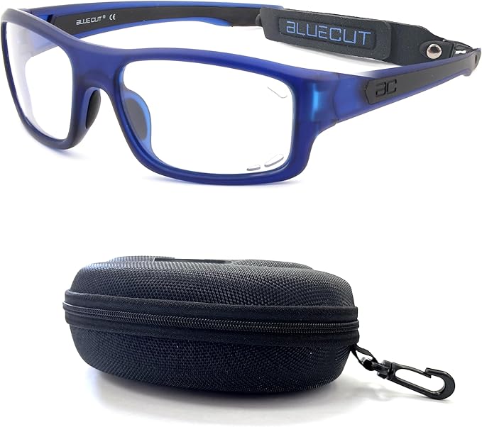 BLUE CUT Sports Protection Goggles, Photochromic Lenses Safety Glasses for Basketball, Pickleball Indoor Outdoor Sports