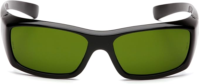 Pyramex Safety Shade 3.0 Safety Glasses, Scratch-Resistant, Black Frame, 3.0 ir Filter Lens (SB7960SF), 5.6 x 1.7 inch