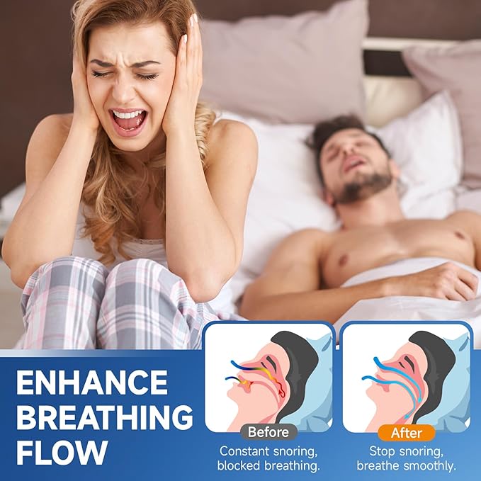 Anti Snoring Spray -Anti Snoring Devices, Snore Calming Solution to Help Clear Throat & Airway, Anti snoring Supporter for Better Sleep, 30ml