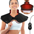 CooCoCo Heating Pad for Neck and Shoulder and Back, 23.6" x 17.4" Heat Pad for Back Pain Relief, Heated Pad for Body, Heated Belt for Upper Back, 5 Modes