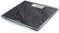 Soehnle Style Sense Compact 300, Compact Digital Weighing Scale, Bathroom Scale with Easy-to-Read LCD Display, Extra-Flat Body Weight Scale, Slate