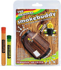 100% Authentic Smoke Buddy Bundled with Two Exclusive Destroyer Plastics Odor Proof Tubes One Large One Small (Smoke Buddy Original, Wood)