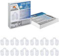 Nose Vent Sinus Relief Dilator (Pack of 12 Large Size) Soft Vents - A Simple Solution for Nasal Snorers - Reusable Snoring Device to enjoy a peaceful night's sleep - by Mobi Lock