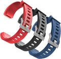 Watch Bands Replacement for ID115plus HR, Very Fit Pro Activity Fitness Tracker Wrist Bands Set, Multicolor Veryfitpro Smart Watch Strap Replacements