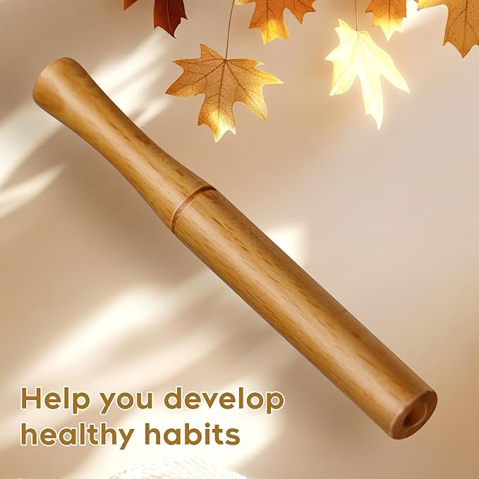 "STAY STOKED" Wooden Inhaler Upgraded with Extracts of Multiple Herbal extracts, Improving Breathing and Oral Air Freshening, Inhaler for Oral Support Habit Replacement-0306