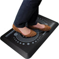Floortex AFS-TEX 2000 Black Active Anti-Fatigue Comfort Mat 16" x 24" Compact (FC24161ABK)