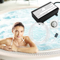 Water Ozone Generator for bathtubs with Timer, 1000mg/H Ozone Bubbler Keep spa Pool Clean,Ozone Generator for Water Portable Ozonator Tub Accessories