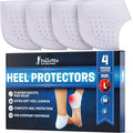 Ballotte Premium Silicone Heel Protectors for Shoes, Gel Heel Cups & Cushion Inserts for Women & Men, Cushioned Sole Cups for Plantar Fasciitis for Cracked Footbed Relief & Blister Prevention