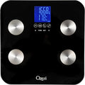 Ozeri Touch 440 lbs Total Body Weight Scale (Body Fat, Muscle, Bone, Weight & Hydration), Auto Recognition Bath Scale with Infant Tare