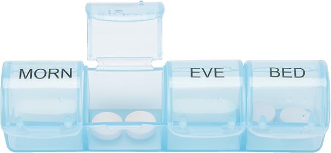 Travelon 7 Day Pill Organizer, Colored