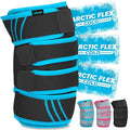 Vive Knee Ice Pack Wrap - Cold/Hot Gel Compression Brace - Heat Support Strap for Arthritis Pain, Tendonitis, ACL, Athletic Injury, Osteoarthritis, Women, Men, Running, Meniscus and Patella Surgery