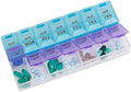 Pill Medicine Organizer Reminder Storage Box 14 Days or 2 Weeks, Pack of 1