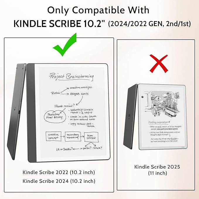 IPROKKO [2 Pack] Anti Blue Light Screen Protector for 10.2" Kindle Scribe 2024/2022 2nd/1st Gen Protective Film, Easy Install Eyes Friendly High Clarity Anti Glare eBook Reader Screen Filter Compatible with Tablet Boox Note Air, TouchPad D10