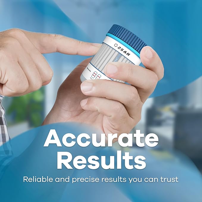 2San THC Urine Drug Test – Sensitive At-Home Marijuana Screening Kit – Detects THC at 15 ng mL – Fast 5-Min Results – Easy & Reliable Cannabis Test Strip (1 Pack, 1 Test)