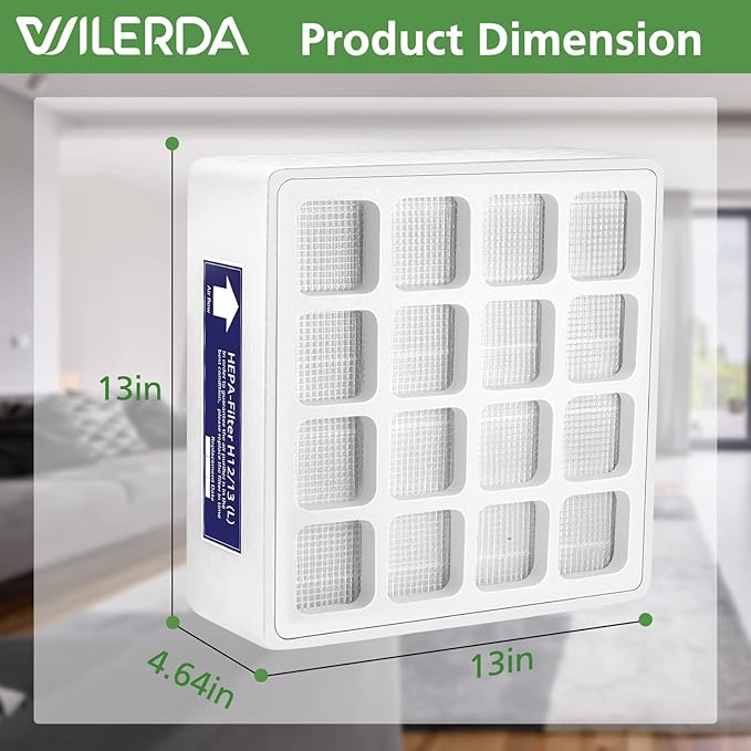 For IQAir HyperHEPAH Replacement Filter Compatible With IQAir Filter Replacement HeathPro Series Stage 3 F1 H13 True HEPA