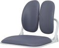 【Made in Korea】 Dual-Backrests Ergonomic Floor Chair with Back Support - Meditation Chair, Floor Gaming Chair, Reading Chair, Floor Chairs for Adults, Foldable Chair (Grey)