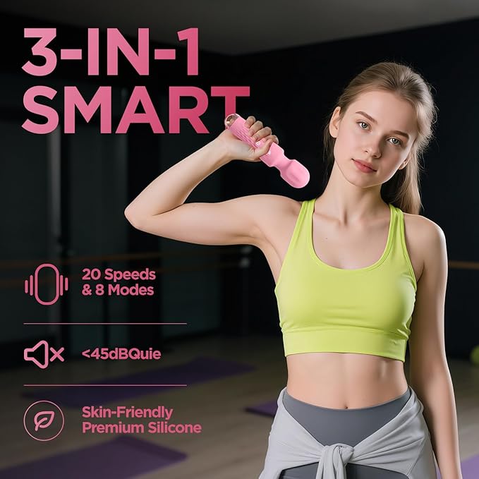 Manual Massage Stick Pink