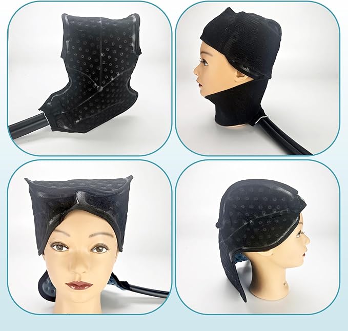 Head Wrap Ice Cap for Cryotherapy Unit - Pad Only for Circulating Ice Machine for Cranial Surgery, Head Injury