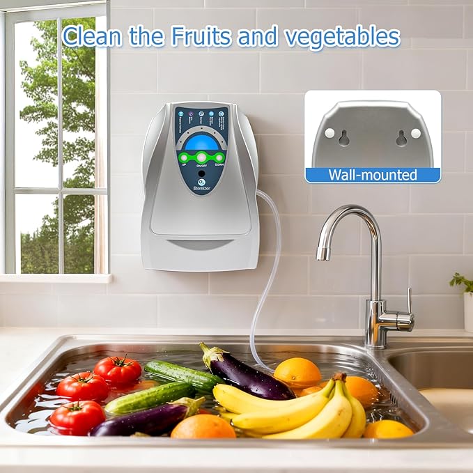 Ozone Machine Generator,Multipurpose Water Ozonator with Timer for Air,Water,Food,Home,Room,Car