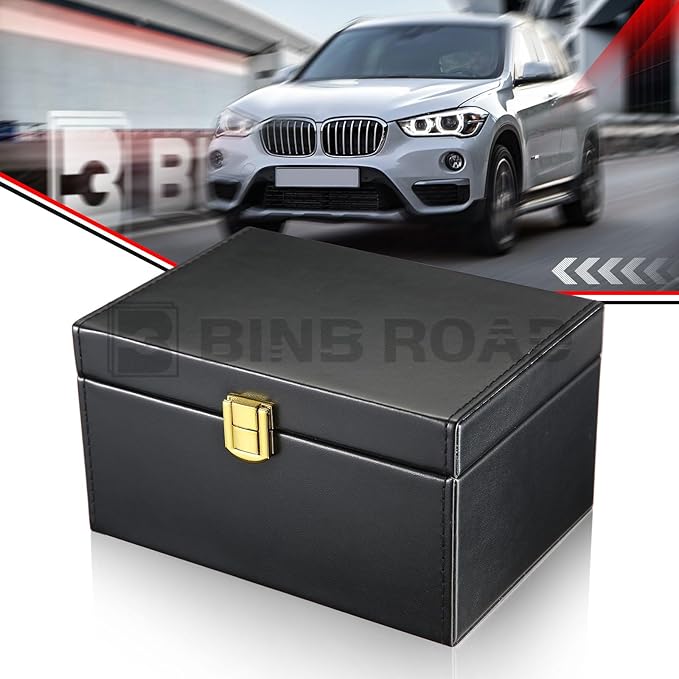 Car Key Signal Blocker Box Compatible with Faraday Box for Car Keys,Black, Large