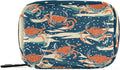 Travel Pill Case Nautical Crab Weekly Small Pill Box 7 Day Pill Box Pill Organizer Bag