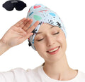 Migraine Relief Cap, Reusable Headache Relief Cap with Hot & Cold Therapy, Soothing Headache Hat, Odorless Gel Ice Head Wrap for Tension, Stress, Sinus & Headache, Beach Style, 1Pc