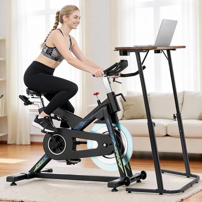 VTORY Treadmill Desk – Adjustable Desk for Walking Pad, Stable & Heavy-Duty Height 30"-47", Portable Walking Pad Desk Table Stand for Home Office & Work with Installation Guide
