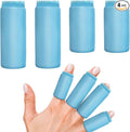 Finger Ice Sleeves Packs, Reusable Finger Cold Packs, 4 pcs Finger Gle Ice Pack Wrap Thumbs & Toes, Lasting Cold Compress, Hot Cold Ice Pack - for Injury, Sprain, Swelling