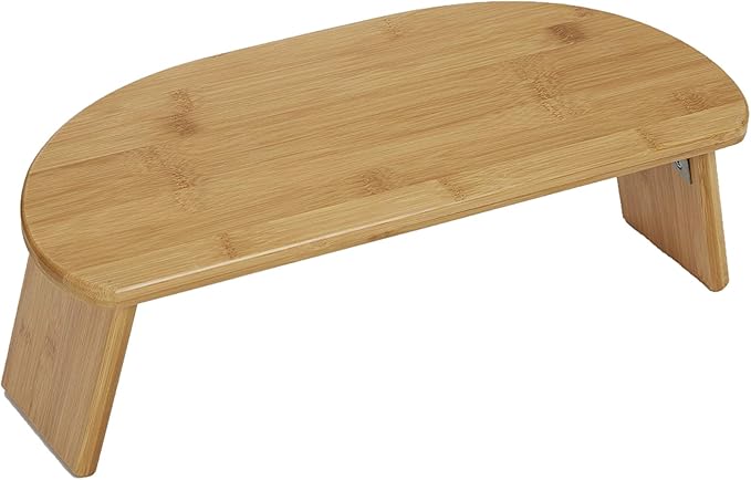 Bamboo Ergonomic Folding Meditation Bench - Seiza Bench - Ideal for Vipassana and Transcendental Meditation