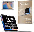 SenseAGE Magnetic Privacy Screen Filter for MacBook Air 13 Inch (2018-2021), Pro (2016-2022, M1, M2), Easy On/Off, Anti-Blue Light Privacy Screen Protector, Compatible with MacBook 13.3" Air Pro