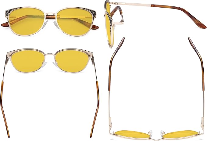 Eyekepper Oversize Butterfly Design Blue Light Glasses - Computer Screen Eyegalsses Women